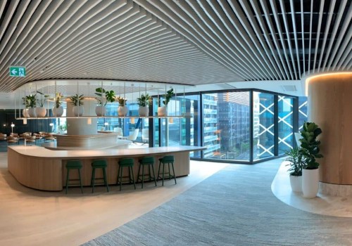 Office Window Tinting Service Benefits For Natural Stone Building Materials In Modern Perth Workspaces